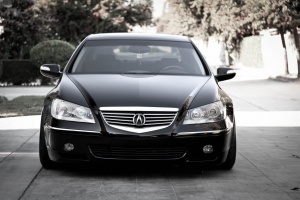 2006 Acura RL with 20x10 Rennen Modular RM7 wheels