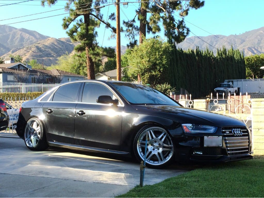2014 Audi A4 with 19x8.5 Brabus VI wheels