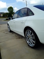 2014 Audi A4 with 20x8.5 Concept wheels