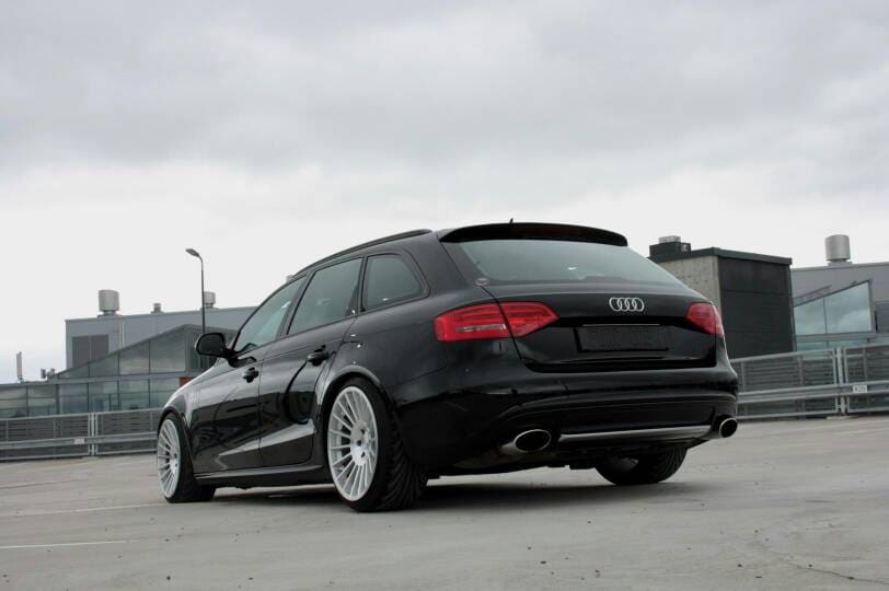 2008 Audi RS 4 with 19x10 Rotiform IND wheels