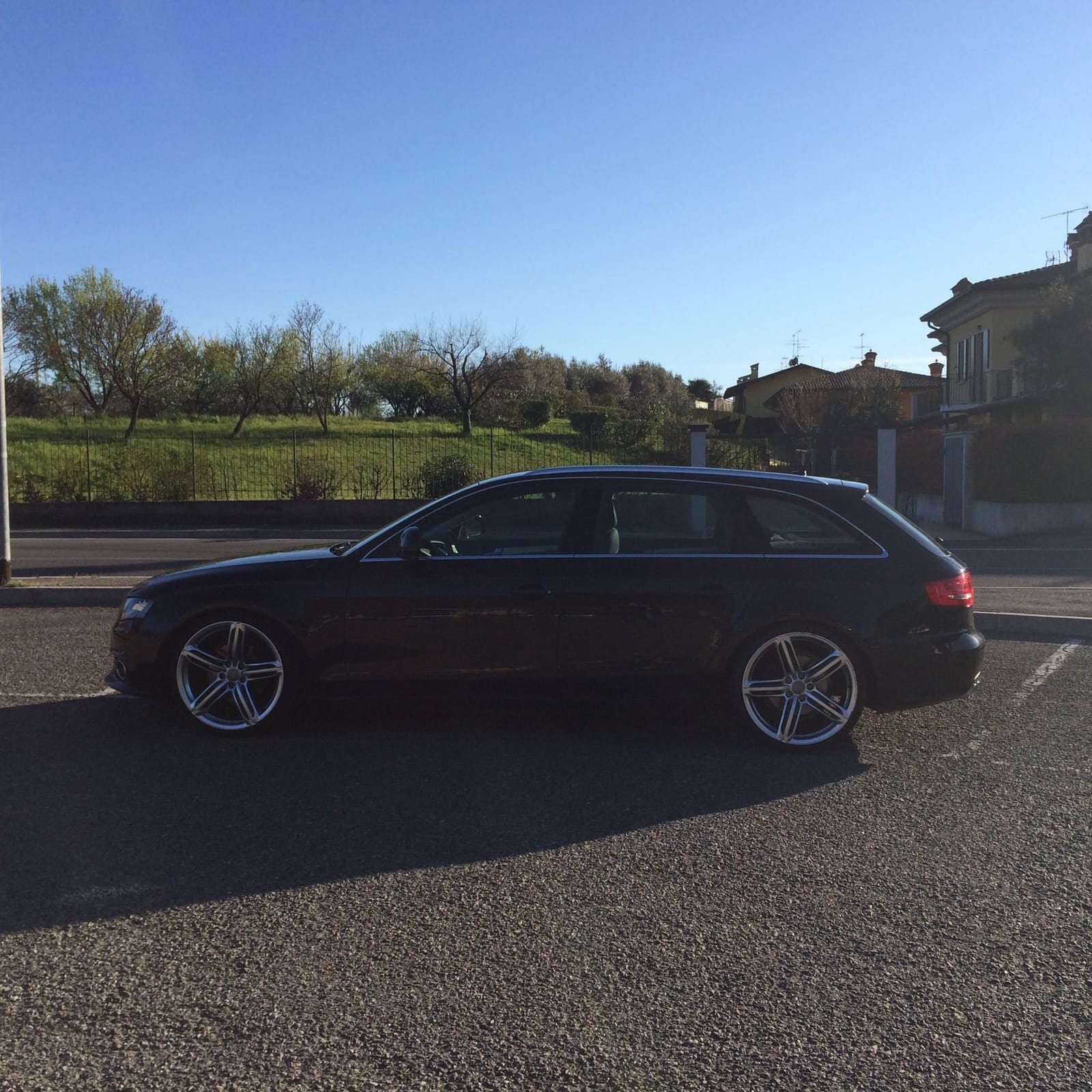 2009 Audi A4 with 20x9.5 OEM Audi RS 6 wheels