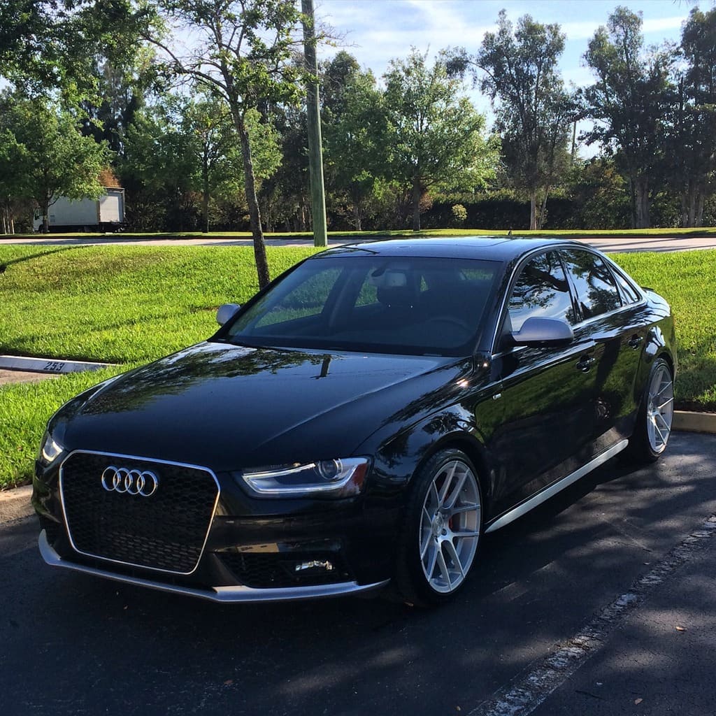 2015 Audi A4 with 19x9.5 Avant Garde M510 wheels