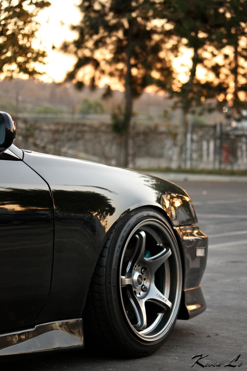 1999 Honda Prelude with 17x10 5Zigen FN01R-C wheels