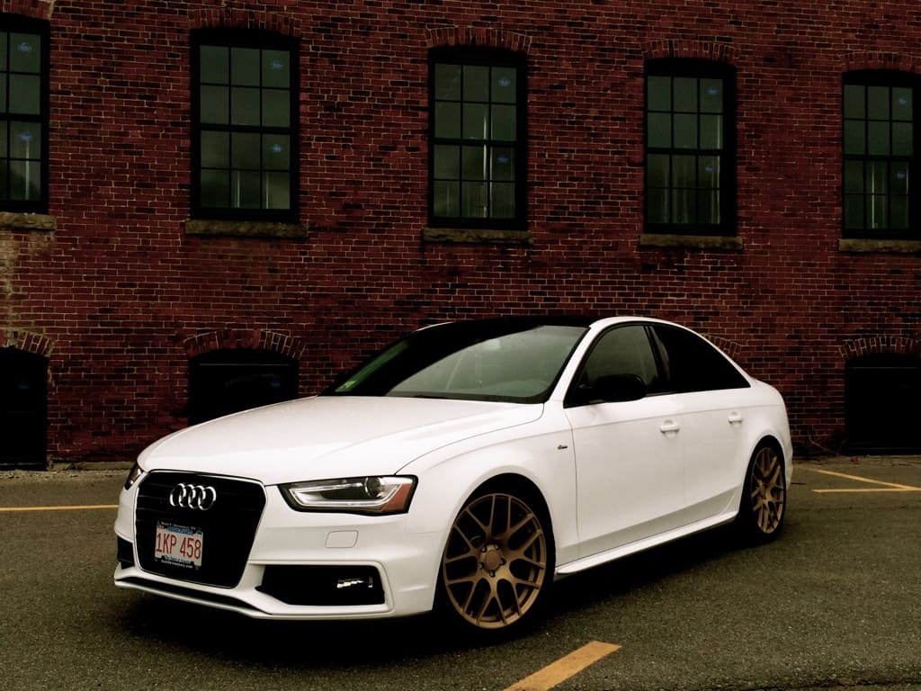 2014 Audi A4 with 19x8.5 TSW Nurburgring wheels