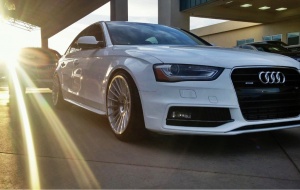 2015 Audi A4 with 19x10 Rotiform IND wheels