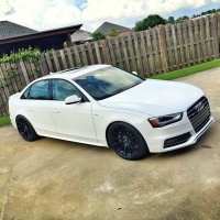 2015 Audi A4 with 19x9.5 MRR Ground Force wheels