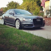 2015 Audi A4 with 19x9.5 VMR V701 wheels