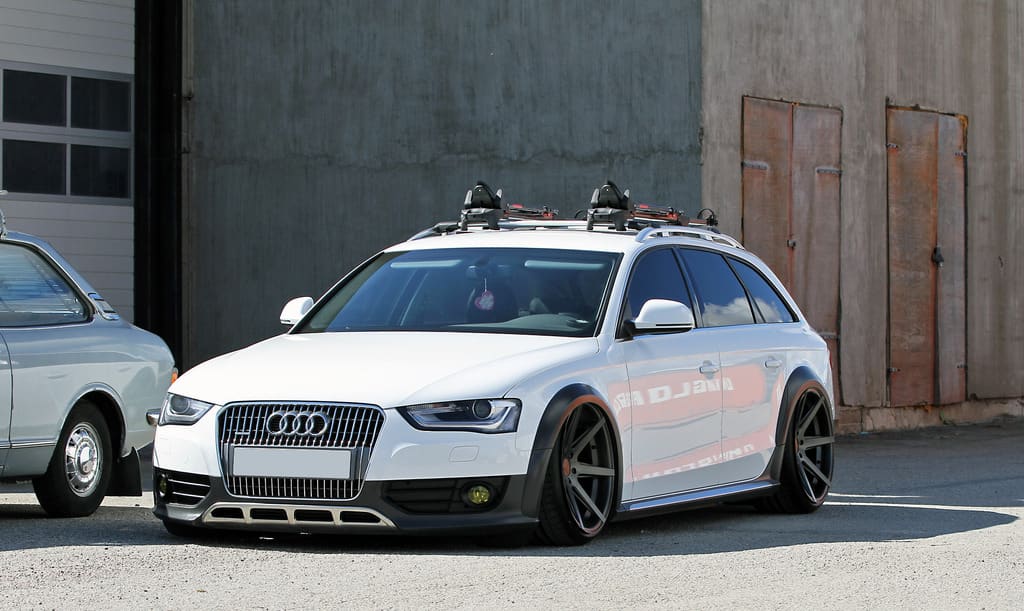 2015 Audi A4 with 20x11 Rohana RC 7 wheels
