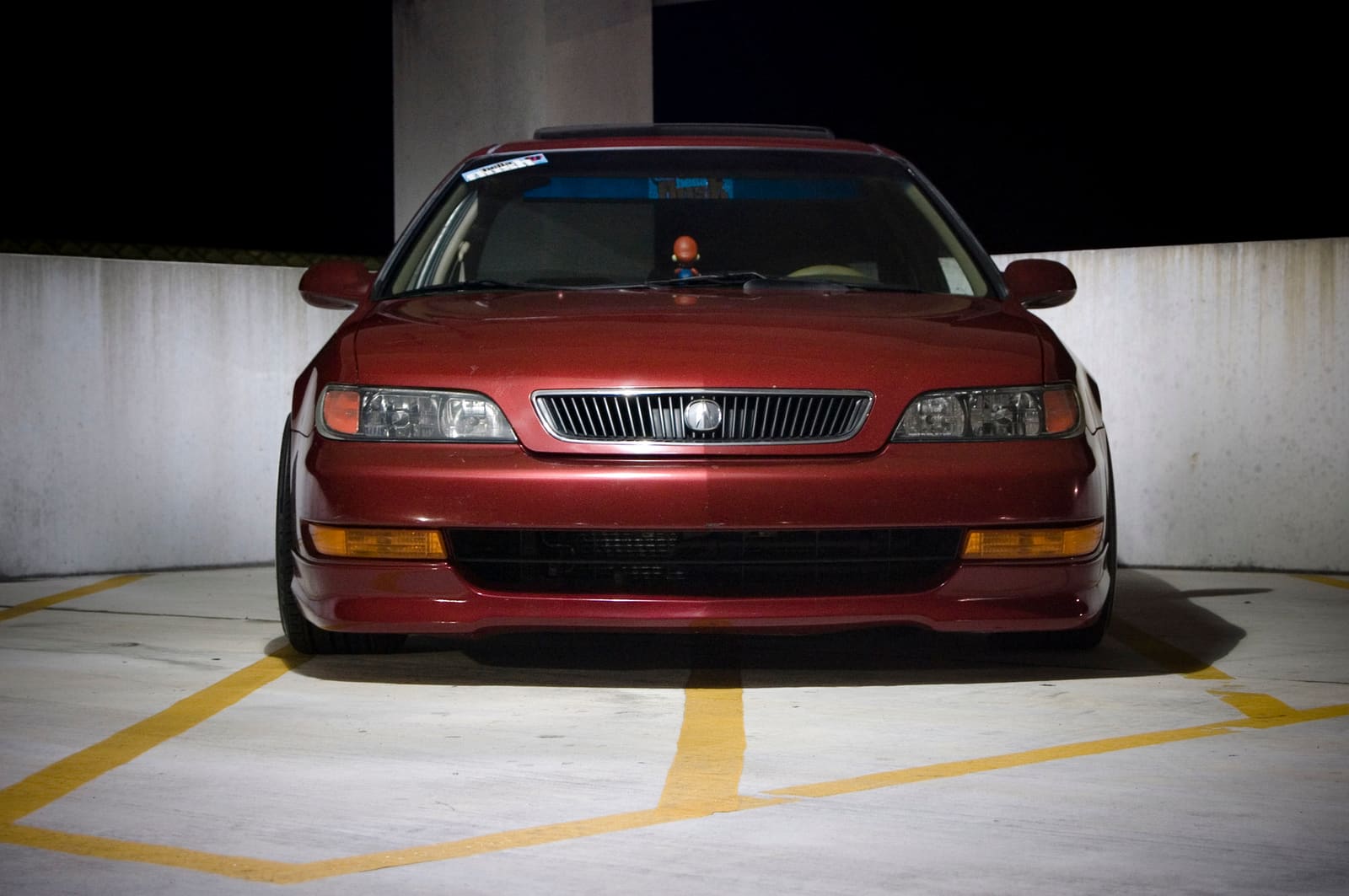 1998 Acura CL with 17x9.5 rota grids wheels