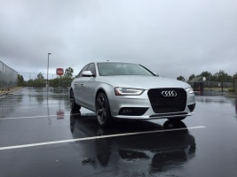 2014 Audi A4 with 19x8.5 Hartmann HTT-256 wheels