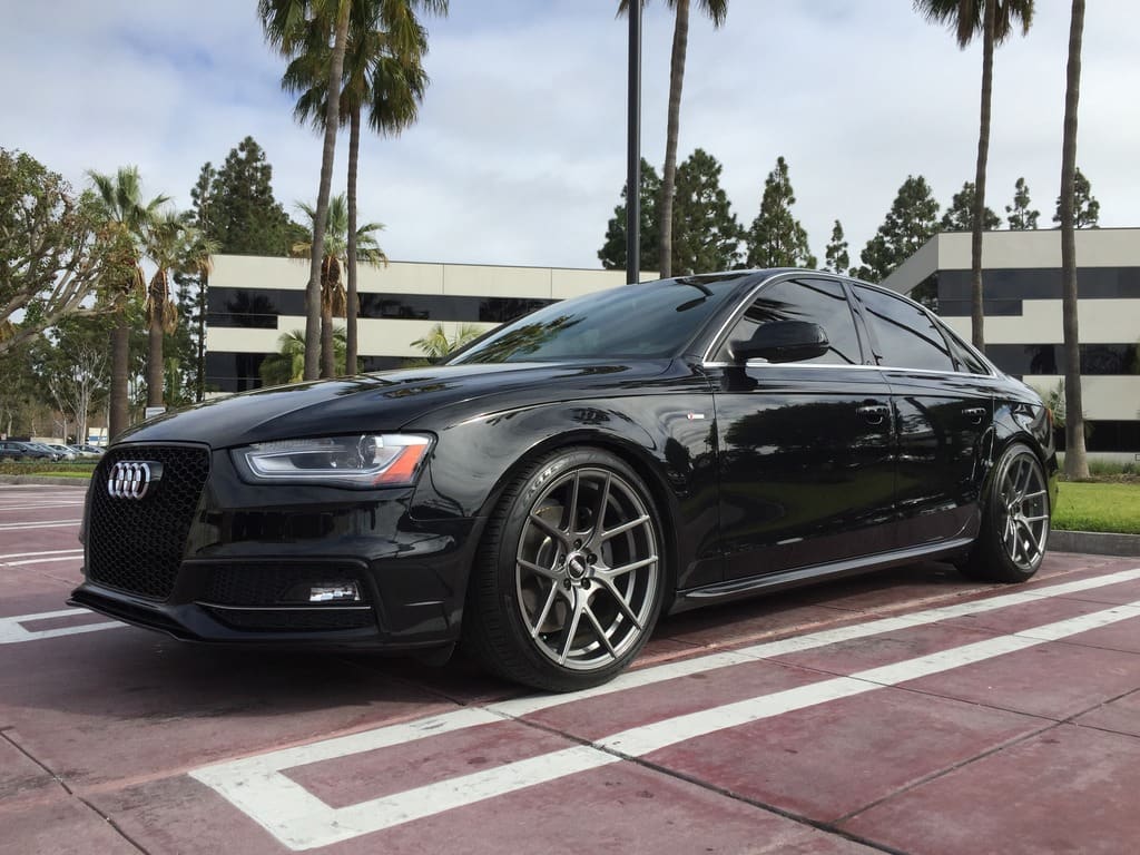 2015 Audi A4 with 19x9.5 VMR V803 wheels
