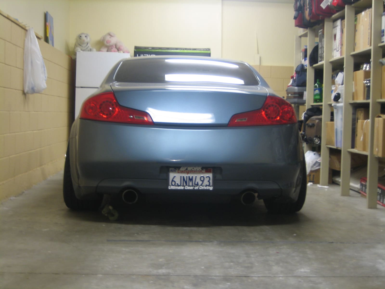 2006 Infiniti G35 with 20x9.5 Work Gnosis GS-5 wheels