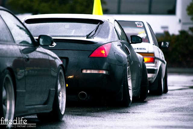 2003 Nissan 350Z with 19x10 bmw 7-series wheels