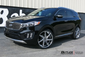 2016 Kia Sorento with Lexani CSS7 wheels