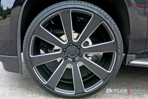 2015 Cadillac Escalade with DUB 8-Ball wheels