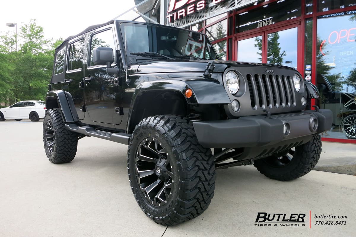 2012 Jeep Wrangler with FUEL ASSAULT wheels