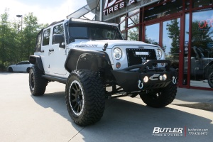 2013 Jeep Wrangler Unlimited with FUEL VECTOR wheels