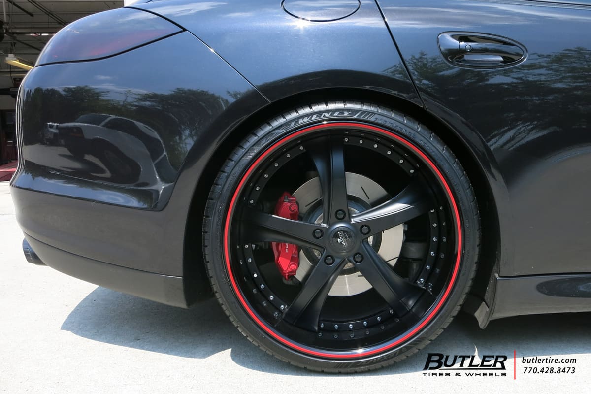 2015 Porsche Panamera with Savini SV29C wheels