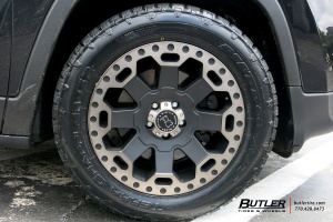 2015 Jeep Cherokee with Black Rhino Warlord wheels