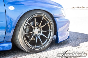 2002 Subaru Impreza WRX with 18x9.5 Rota Titan wheels
