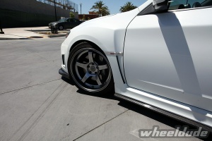 2013 Subaru Impreza WRX with 18x10 Rota RT5 wheels