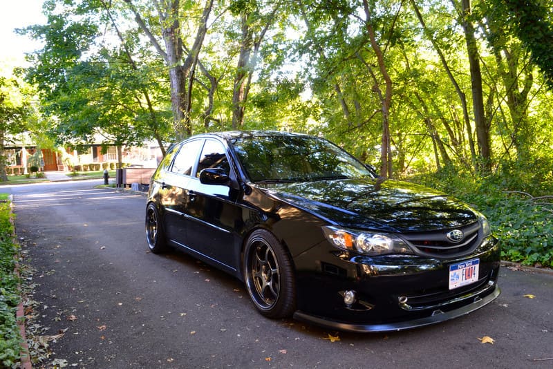 2011 Subaru Impreza WRX with 18x9.5 Rota Boost 2 wheels