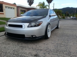 2010 Scion tC with 18x9.5 Rota MXR wheels