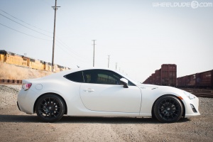 2013 Subaru BRZ with 18x9.5 Rota PWR wheels