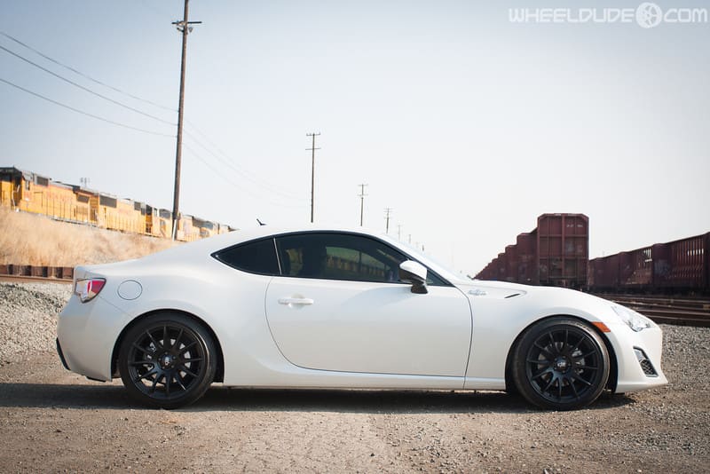 2013 Subaru BRZ with 18x9.5 Rota PWR wheels
