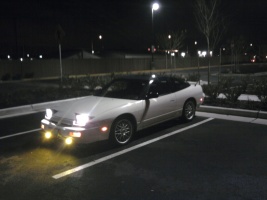 1989 Nissan S13 with 17x7 SSR Varden Sport wheels