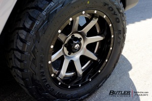 2014 Jeep Wrangler with Fuel Rampage wheels