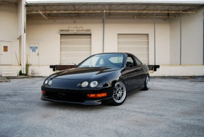 1998 Acura Integra with 16x8 Enkei RPF1 wheels
