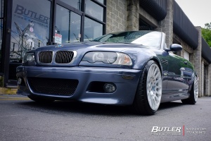 2001 BMW M3 with TSW Holeshot wheels