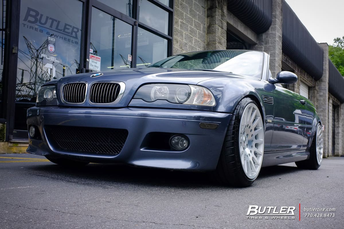 2001 BMW M3 with TSW Holeshot wheels