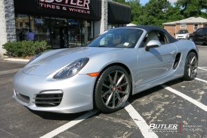 2015 Porsche Boxster with Vossen VFS1 wheels