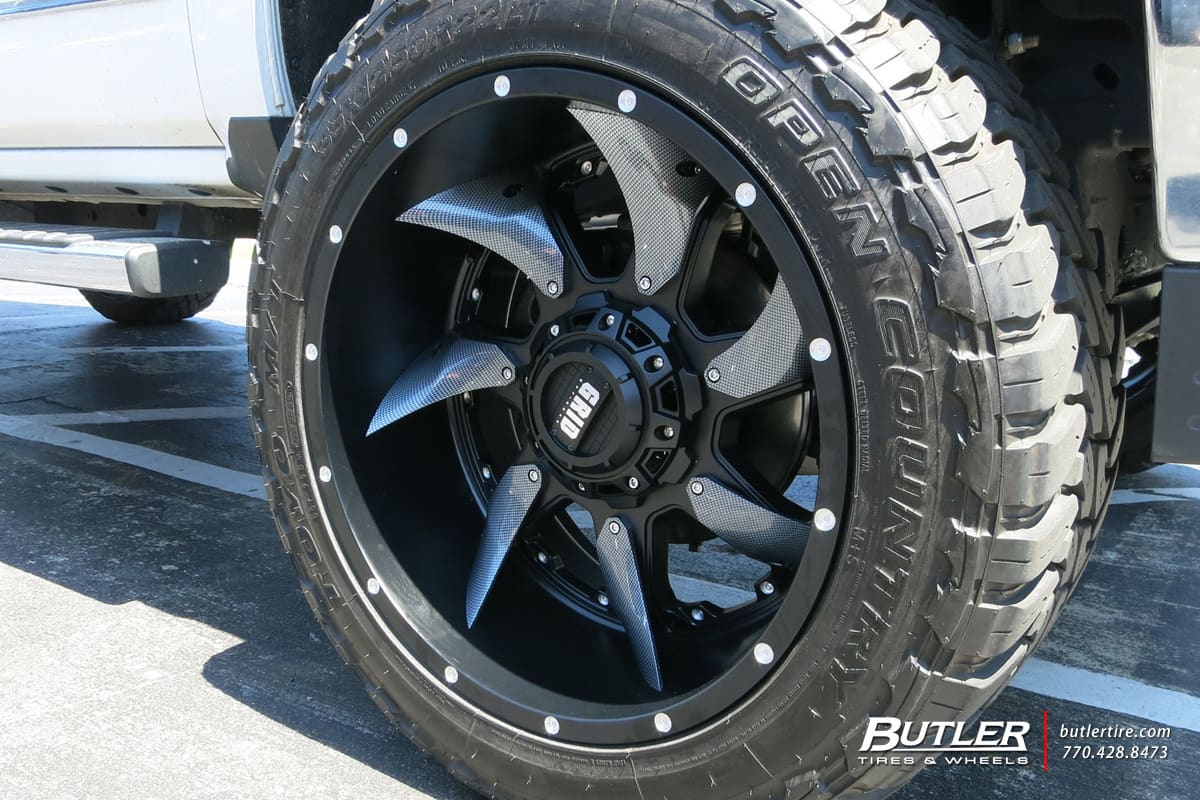 2016 Chevrolet Silverado 2500HD with Grid Off-Road GD1 wheels