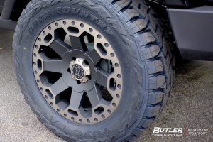 2013 Jeep Wrangler with Black Rhino Warlord wheels