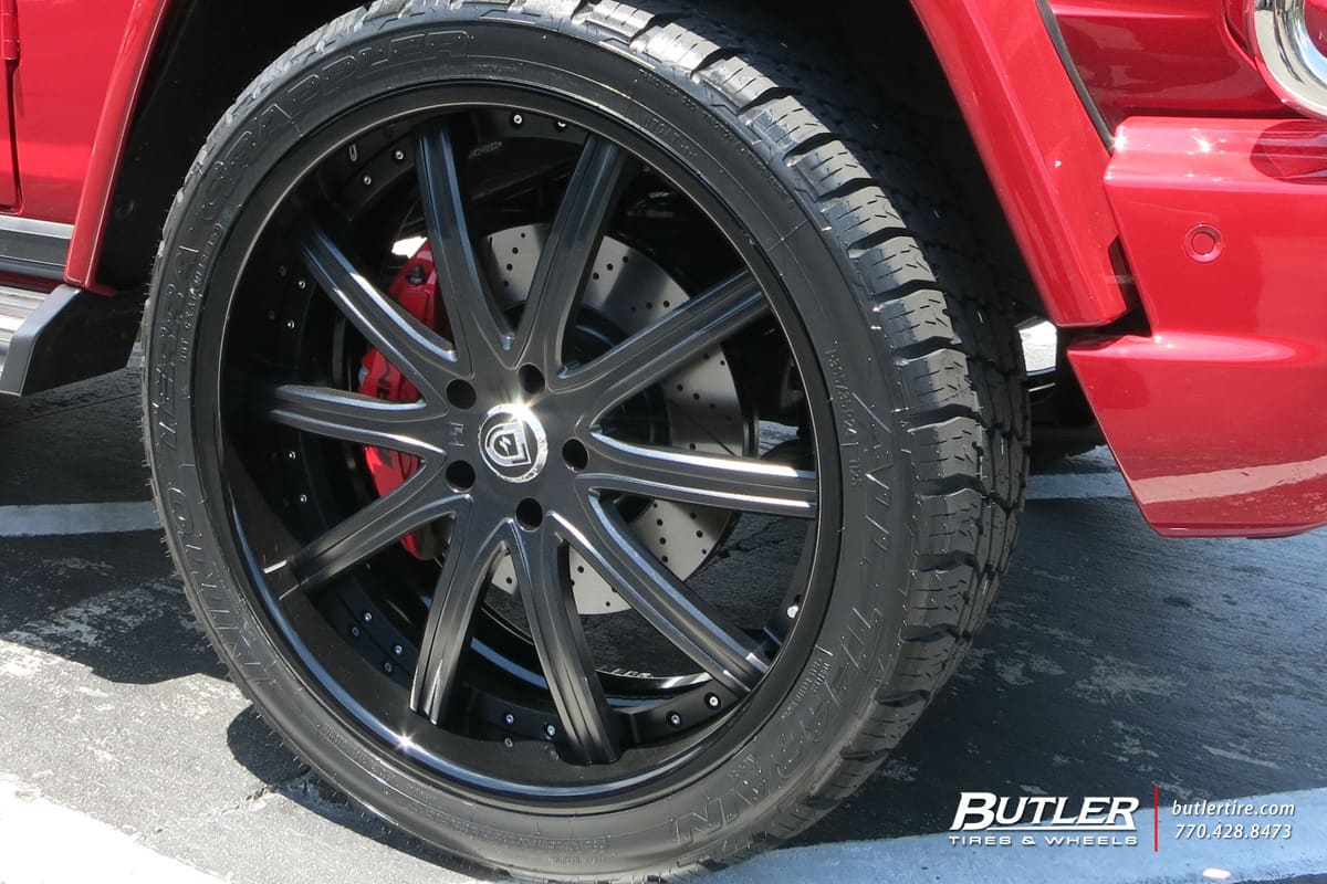 2015 Mercedes-Benz G-Class with Lexani LF709 wheels