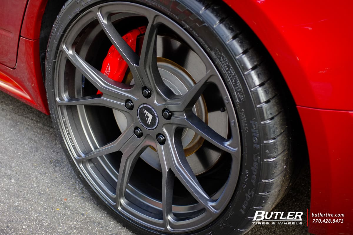 2015 Cadillac CTS-V with Vorsteiner V-FF 103 wheels