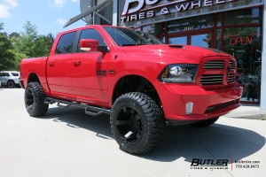 2014 RAM 1500 with XD Rockstar II wheels