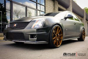 2013 Cadillac CTS-V with Savini BM12 wheels