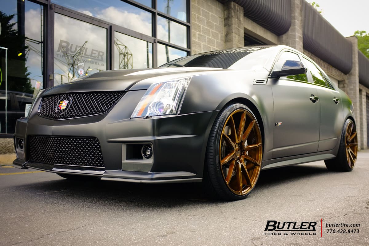 2013 Cadillac CTS-V with Savini BM12 wheels