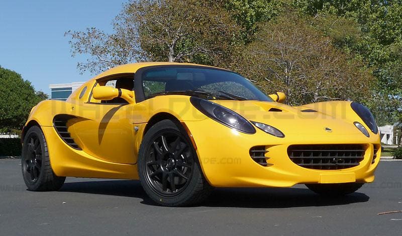 2007 Lotus Elise with 16x7 Rota Torque wheels
