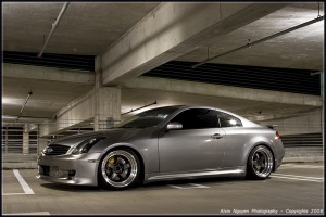 2004 Infiniti G35 with 19x9.5 Work Wheels Meister S1 3pc wheels