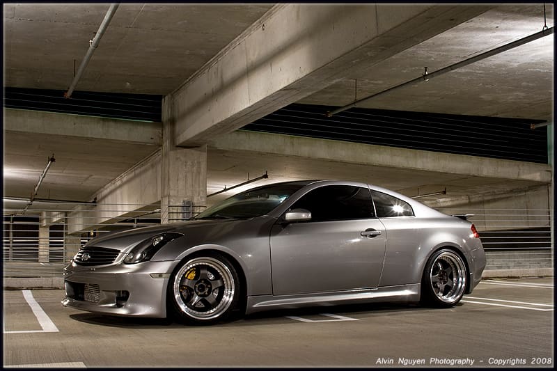 2004 Infiniti G35 with 19x9.5 Work Wheels Meister S1 3pc wheels