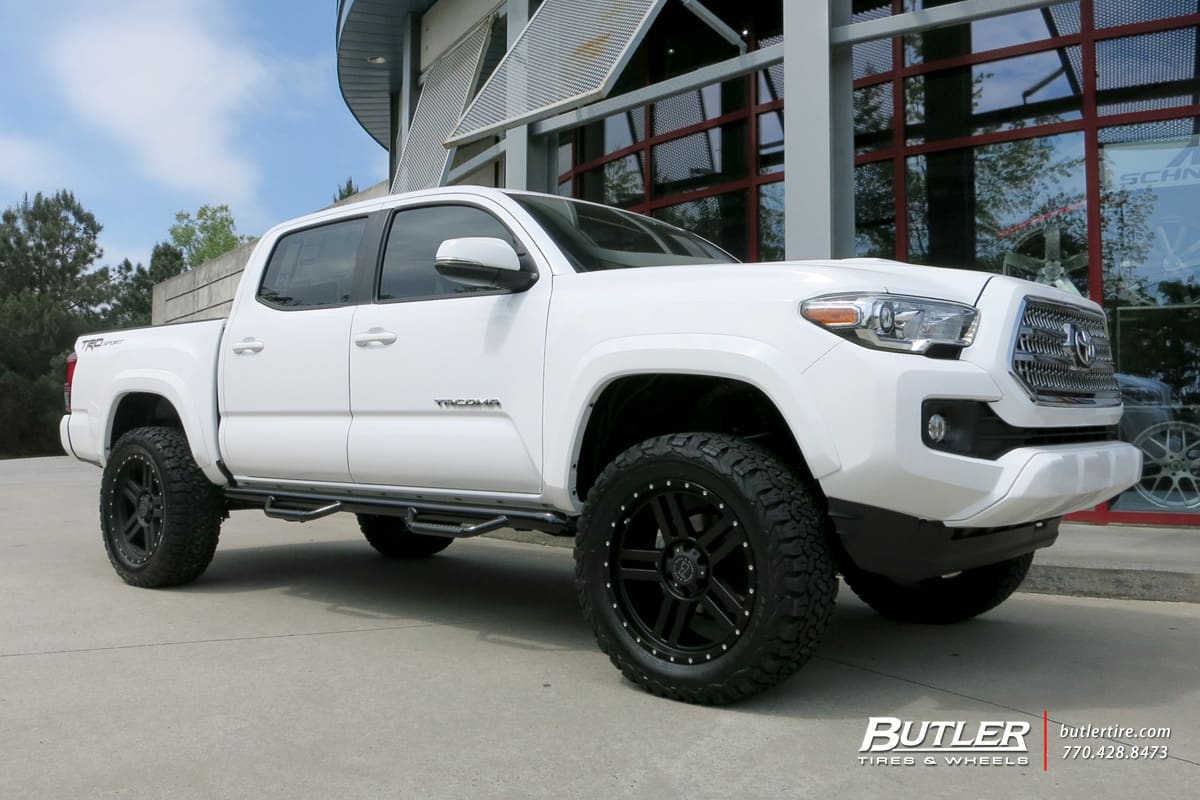 2016 Toyota Tacoma with Black Rhino Mojave wheels