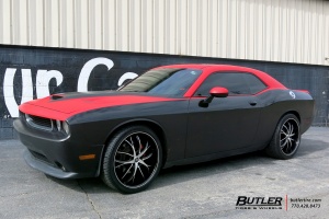 2014 Dodge Challenger with Lexani Polaris wheels