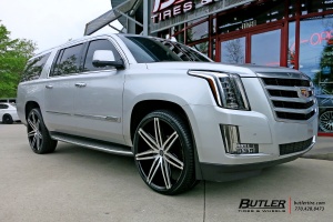 2016 Cadillac Escalade ESV with Lexani Johnson II wheels
