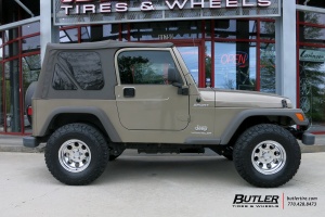 2011 Jeep Wrangler with Pro Comp 1069 wheels