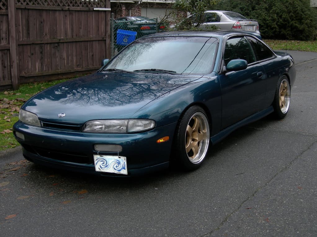 1995 Nissan S14 with 17x9 Elite wheels